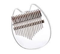 Mini Kalimba Mini Musical Instruments Transparent Acrylic Kalimba(AS1)