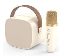 Mini Karaoke Machine,Funny Toys Christmas Birthday Gifts for Kids Age 4-12,Boys,Girls,Adults,Home or Outdoors,MEGUO Karaoke Microphone,Portable Bluetooth Speaker with Wireless Microphone