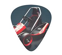 Mini Kart Guitar Plectrums Classical Triangle Bass Acoustic And Electric Guitar Plectrums For Guitarists 12 Pieces