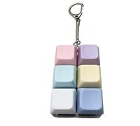 Mini Key Press Toy, Handheld Sensory Clicker Device, Realistic Feel with Compact Spring Mechanism, Compact Fidget Accessory Set, Keyboard Toy with Fun Style, Relaxation Gadget for School