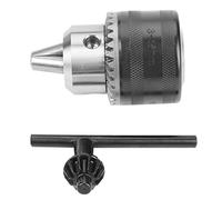 Mini Key Type Drill Chuck with Chuck Key for Electric Power Drill, Wear Resistant and Anti-Impact, Easy to Mount, Applicable for Drill Machine (3-16MM[B16])