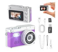 Mini Keychain Camera for Party/Traveling/Daily Vlog, 1080P Video, 32GB Card | Thumb Camera Keychain Back to School Gift, Birthday Gift, Christmas Gift, New Year Gift, for Teen Boys Girls/her/him/Beginner