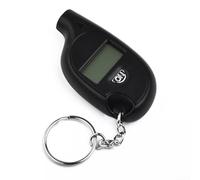 Mini Keychain Style Air Pressure Tester Meter, LCD Tire Pressure Gauge Digital, Mini Size Car Shaped Display, 6.3x3.3x1.5cm