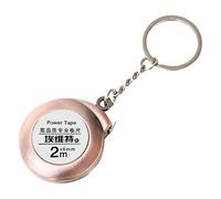 Mini Keychain Tape Measure 2m Steel Tape Measure Delicate Small Steel Ruler Tape Multipurpose Ruler Measure Steel Gift