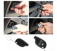 Mini Keychain Tire Pressure Gauge Digital LCD Display 2-150 PSI Air Pressure Tester for Car Truck Motorcycle Black