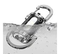 Mini Keychain With LED Flashlight: USB Rechargeable Waterproof Light, Super Bright Pocket Keychain Lamp, Small Portable Outdoor Equipment, Power Outage | Tr Night