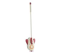 Mini Kids Mop Little Housekeeping Helper Tool for Holiday Preschool Birthday red 74x14 cm