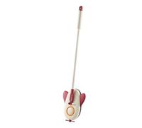 Mini Kids Mop Little Housekeeping Helper Tool for Holiday Preschool Birthday red, 74x14cm