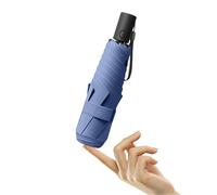 Mini Kids Travel Anti-rebound Folding Umbrella/Protect the Safety of Children/Super Lightweight Small/Automatic Open Close handle/UV 99/UPF50+ Protection/Rain Sun/Compact Portable/Handbag/Women