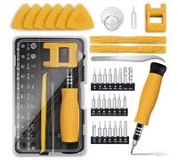 Mini Kit Precision Screwdriver Set: Bluvizo 35IN1 Small Repair Tool Kit for Phone PS4 Switch Xbox MacBook PC Computer Laptop Electronics Beginner