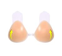 mini kitty Invisible Bra Adhesive Backless Strapless Bra, Women's Reusable Sticky Nipple Covers Reusable Lift-up Push Up Bra for Party Bar Wedding Beach and Everyday Wearing