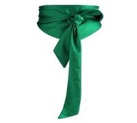 mini kitty Satin Waist Belt (Green, One size)