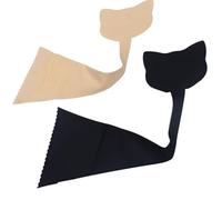 mini kitty Women’s C-String Invisible Strapless Thong Sexy Heart Cat Shaped Panty Underwear C Shape Self Adhesive Seamless Knickers (UK, Alpha, One Size, Regular, Regular, 2, black, skin)