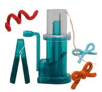 Mini Knitting Machine, Hand Knitting Machine with Crank, Knitting Dolls for Beginners, Hand Tool for Socks, Jewellery and Bracelets, for Creative Projects