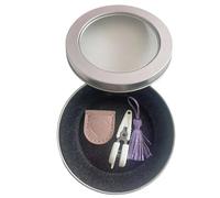 Mini Knitting Scissors Set with Protective Case and Storage Box,Tiny Craft Knitting Scissors Set,Sewing Small Clippers with Box for Crochet, Embroidery, Knitting and Cross Stitch