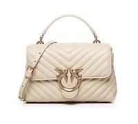 Pinko Love Lady Puff Mini Handbag, female, beige