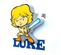 Mini lamp 3D Light FX Luke Skywalker 3D Jaune TU