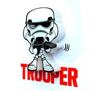 Mini lamp 3D Light FX Storm Trooper 3D Blanc TU