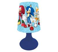Lexibook, Sonic The Hedgehog, Sonic mini bedside lamp and wireless nightlight, MLT10SN, Blue
