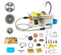 Mini Lapidary Rock Saw, 750W Variable Speed Table Saw with 150mm Blade,Jade-Crafting-Kit