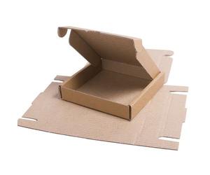 Mini Large Letter Brown PIP Postal Box, 101 x 101 x 20mm (4" x 4" x 0.8") by Boxes2u (Pack of 100)