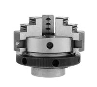 Mini Lathe Chuck, 3 Jaws Self-Centering Woodworking Tool, Mounting Thread Screw Rod, 50mm Diameter