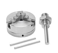 Mini Lathe Chuck Set, Z011 Extension Three Jaw Chuck and Connecting Rod Set, Electric Drill