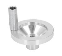 Mini Lathe Handwheel, for 0618 CJ18 CJ0618A 7x10, for 0618-3B 7x12 7x14 Mini Lathe Aluminum Alloy CNC Hand Wheel, Ergonomic Handle