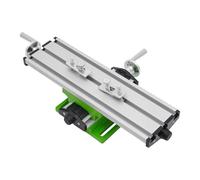 Mini Lathe, MultifunctionWorktable, Cross Milling Machine, Aluminum Milling Working Table, Drilling Slide Table for Bench Drill Adjustment X-Y, X Direction Stroke 20cm, Y Direction Stroke 5cm