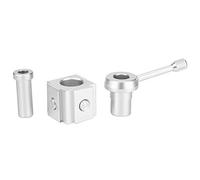 Mini Lathe Tool Post Aluminum Alloy Main Accessory Precision Machining Heavy Duty Cutting Engine Bench Turret Lathe