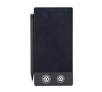 Mini LCD Writing Tablet, Doodle Hand Drawing Board, 6.5in Dual Screen Erasable Reusable Electronic Writing Drawing Pads, (Black)