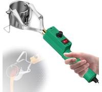 Mini Lead Smelting Furnace Electric Tin Smelting Equipment 420w Adjustable Temperature 1100g Large Capacity Metal Casting Tools