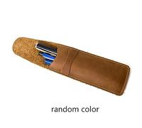 Mini Leather Pen Pocket Fit For Fountain Pen PPT Remotes Presentation 6.3''x2.4'' Pen Sleeve Gift For Artists Leather Pen Pouch And Cases For Belt Leather Pen Pouch Holder Organizer