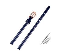 Mini Leather Watch Bracelet - 6mm Petite Replacement Strap in Red/Blue/Black,6mm