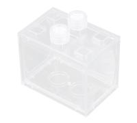 Mini LED Acrylic Aquarium Kit for Betta Tropical Fish | Light up Display, Space Saving Design, Night Viewing, Acrylic Build, for Observing Nature
