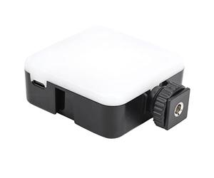 Mini Led Camera Light, Back Magnet Adsorption Led Fill Light Various Fixing Methods for Photography