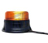 MINI LED FLASHER BEACON 3 BOLT MOUNT AMBER MULTI FUNCTION 12V 24V MAYPOLE MP4070