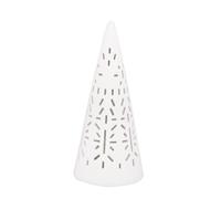 Räder Living Mini 89866 LED Light Fir Porcelain with Hole Pattern in White 9.5 cm x 4 cm