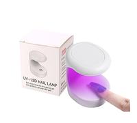 Mini LED Nail Lamp,Portable UV Lamp for Gel Nail Polish,Curing Lamp Quick Nail Dryer,Cute Size for Nail Design DIY Manicures,for Nail Artist Beginner Women Girls at Home Or Salon