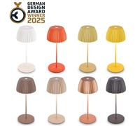 Mini LED Table Lamp Rechargeable Dimmable Night Light Bar Cordless 20cm IP44 [EEK: A]