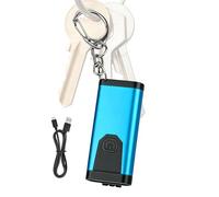 Mini Light | USB Rechargeable Keychain Flashlight - Ultra-Thin Portable LED Work Light Ideal for Camping, Repairs, Emergencies, and Everyday Outdoor Use