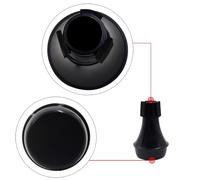 Mini Light-weight Practice Trumpet Straight Mute Sourdine ABS Material (Black)