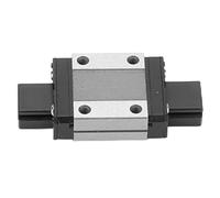 Mini Linear Rail Guide Carriage Block, Steel Sliding Block for CNC Machine, High Precision Compact Slider with M3 Thread, 8mm Height Linear Motion Guide for Automation (MGN12C)