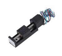 Mini Linear Stage Actuator, 50mm Stroke 28 Stepper Motor Small Slide Guide X Y Z Axes CNC Screw Lead Motion Table Motorized Guide Stage Motion Slide Actuator