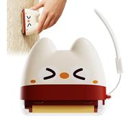 Mini Lint Roller - 2 in 1 Washable Reusable Care Brush - Cute Design Dog Hair Remover for Sofa | Fabric Care Home Furniture Bed Carpet Wardrobe Upholstery Clothes