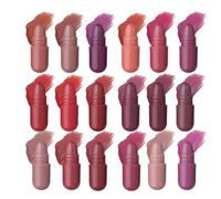 Mini Lipstick Set 18 Colors Pills Shape Long Lasting Tint | Lipstick Kit for Holiday Birthday Prom School College Travel Party Wedding Date