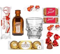 Mini Liqueur 50ml Shot Glass Chocolates (Cointreau)