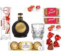 Mini Liqueur 50ml Shot Glass Chocolates (Mozart Dark Chocolate)
