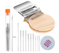 Mini Loom Machine, Small Weaving Loom, Speedweve Darning Mini Loom Kits, Small Loom Speedweve Type Weave Tool, Wooden Speedweve Darning Loom Type Weave Tool for Mending Jeans Socks Clothes