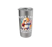 Mini Lop Bunny Save The Mini Lop Rabbits Stainless Steel Insulated Tumbler